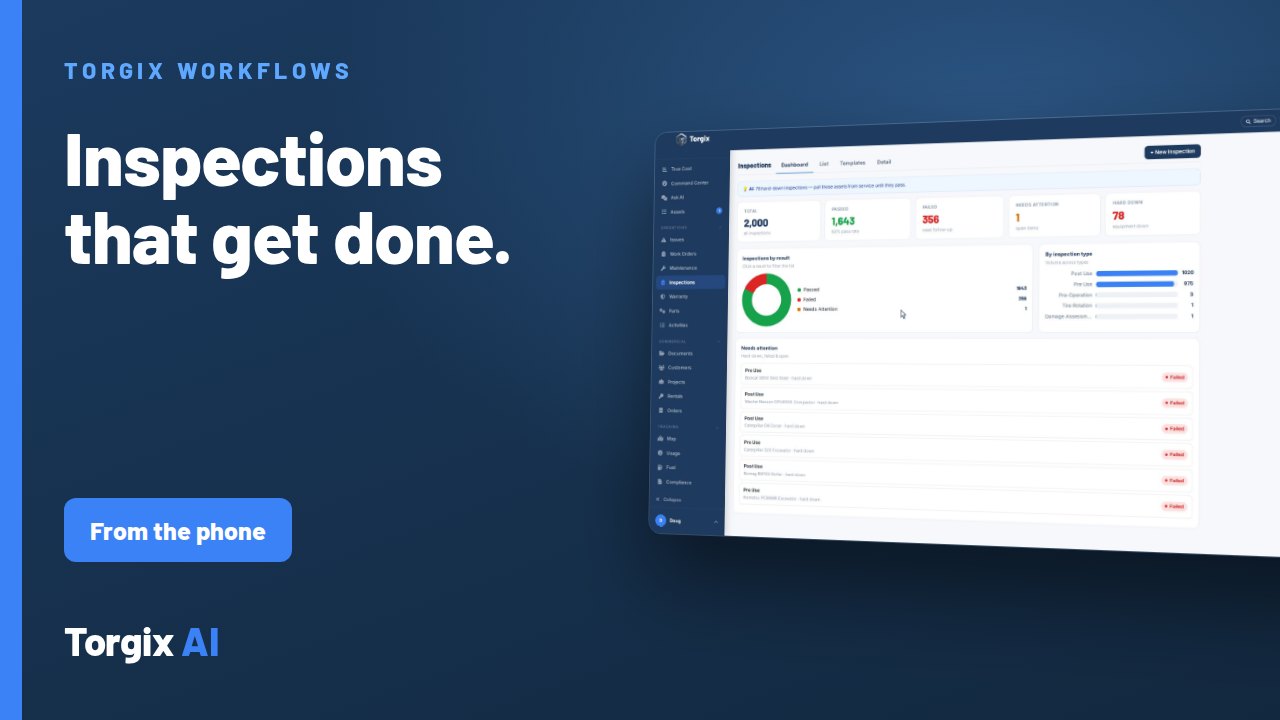 Inspections That Get Done | Torgix